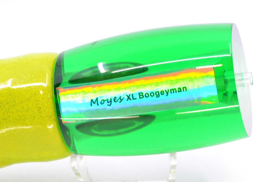 Moyes Lures Green MOP Taxi Eyes XL Boogeyman 16" 12.7oz FT Vinyl Mahi