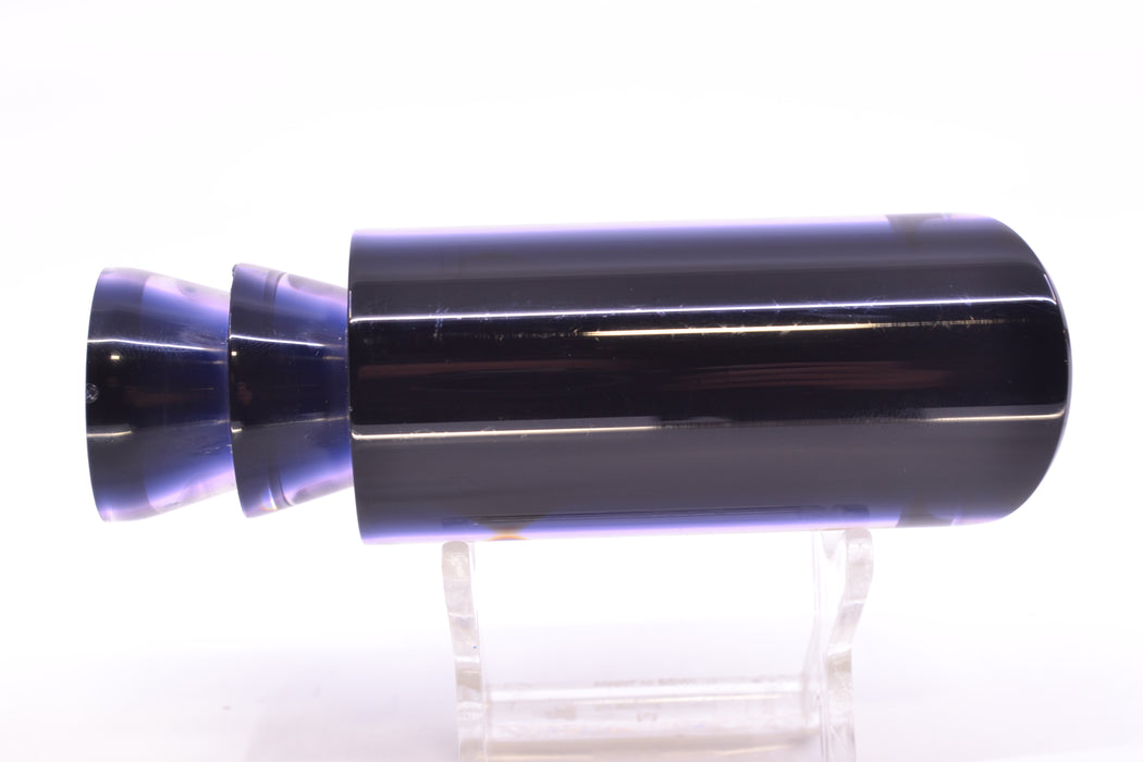 Moyes Lures Skipjack Paua-MOP Black-Purple Back Medium Pipe Bomb 12" 4.6oz GZE