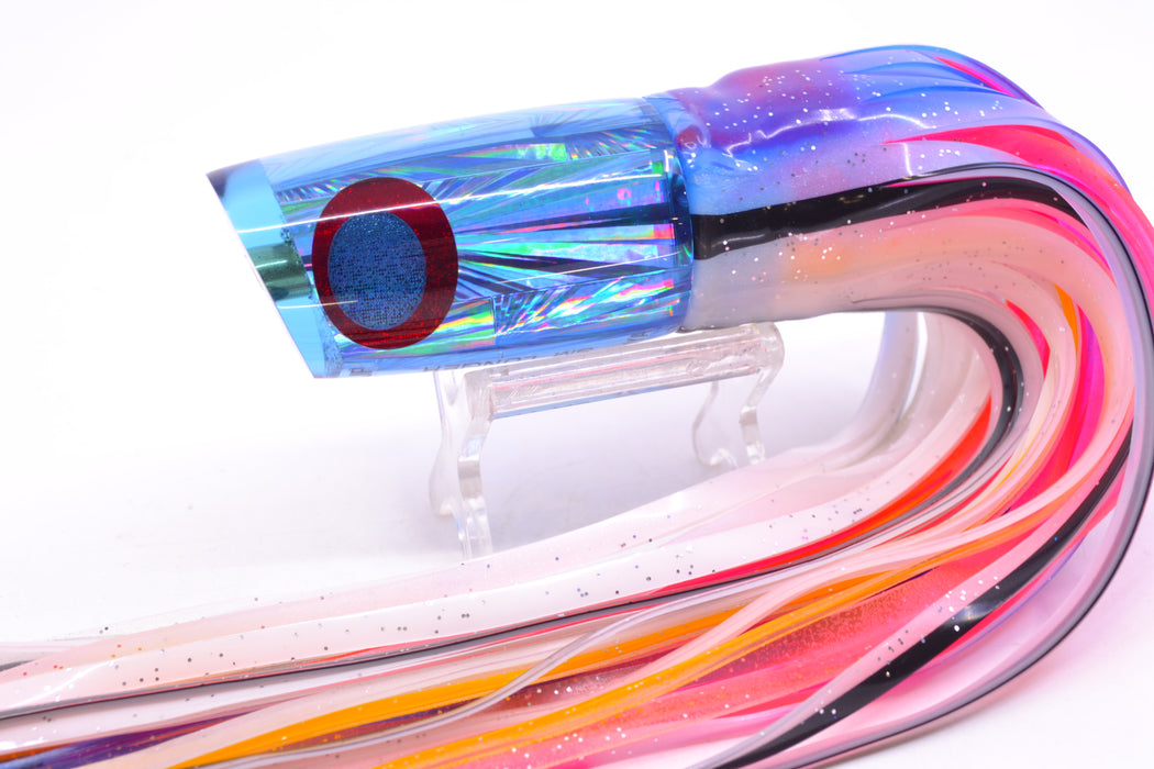 Koya Lures Ice Blue Rainbow Starburst JP Small Lunger 10" 6oz Skirted Gay Bob GZE