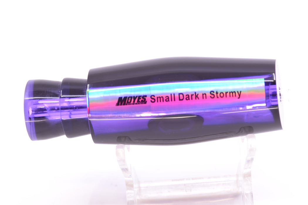 Moyes Lures Purple MOP Black Back Taxi Eyes Small Dark-N-Stormy 9" 2.6oz