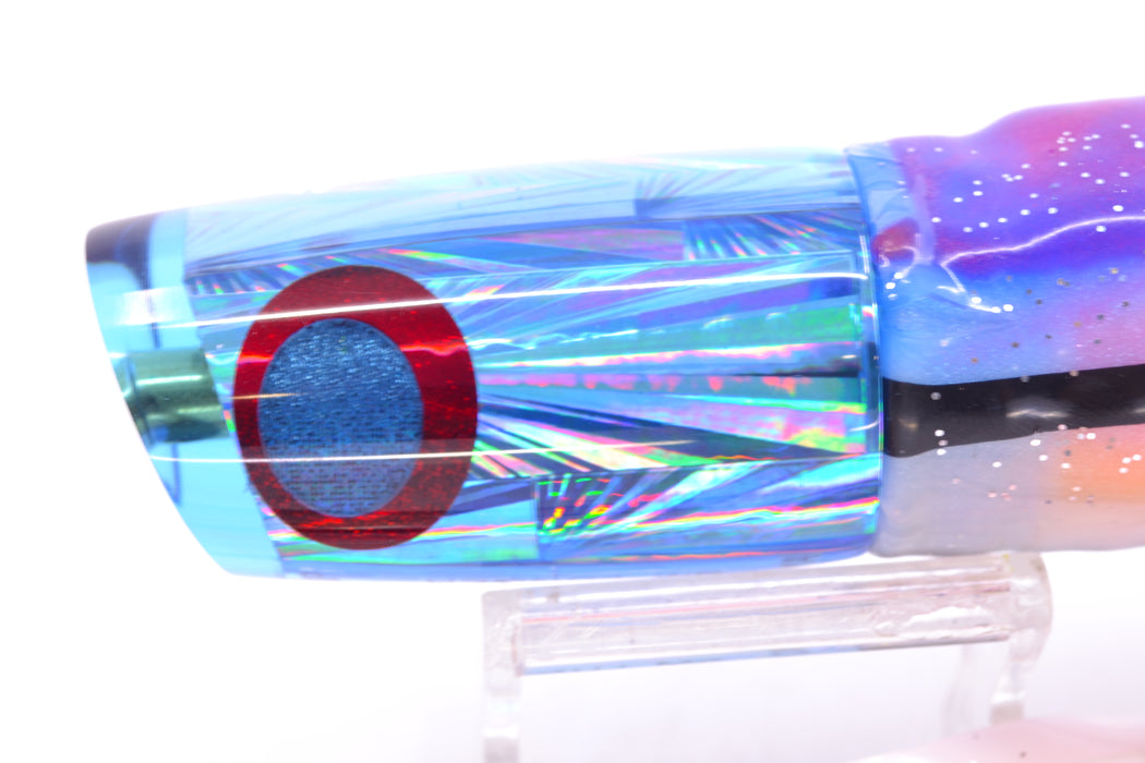 Koya Lures Ice Blue Rainbow Starburst JP Small Lunger 10" 6oz Skirted Gay Bob GZE