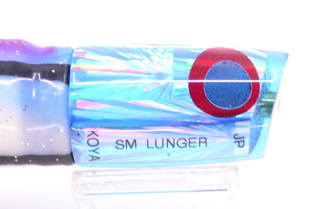Koya Lures Ice Blue Rainbow Starburst JP Small Lunger 10" 6oz Skirted Gay Bob GZE