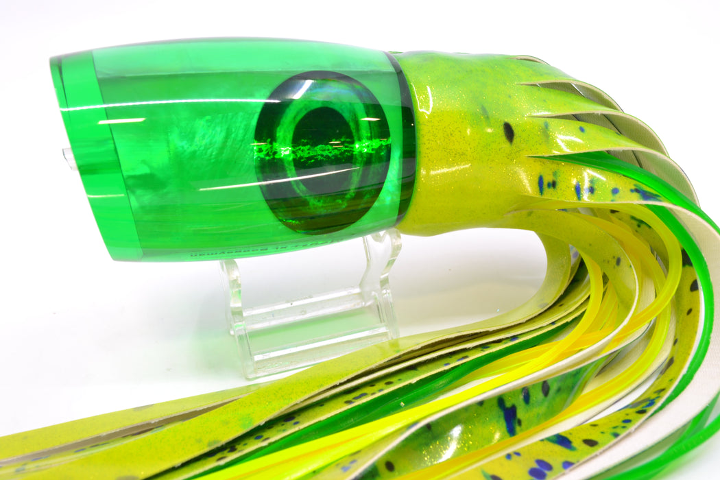 Moyes Lures Green MOP Taxi Eyes XL Boogeyman 16" 12.7oz FT Vinyl Mahi