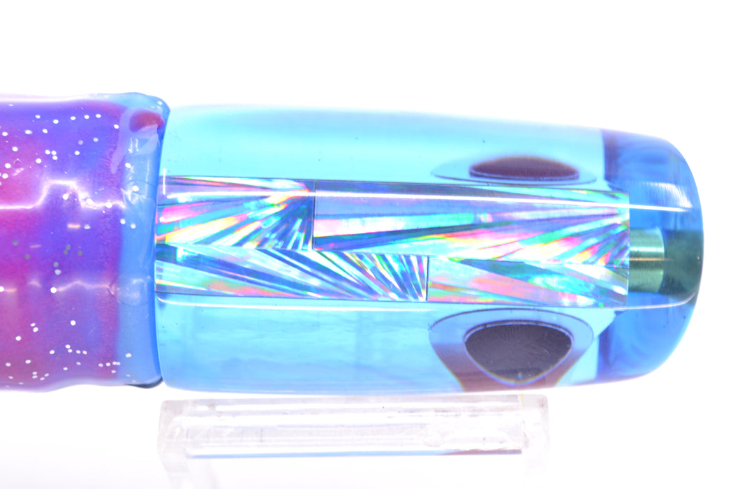 Koya Lures Ice Blue Rainbow Starburst JP Small Lunger 10" 6oz Skirted Gay Bob GZE