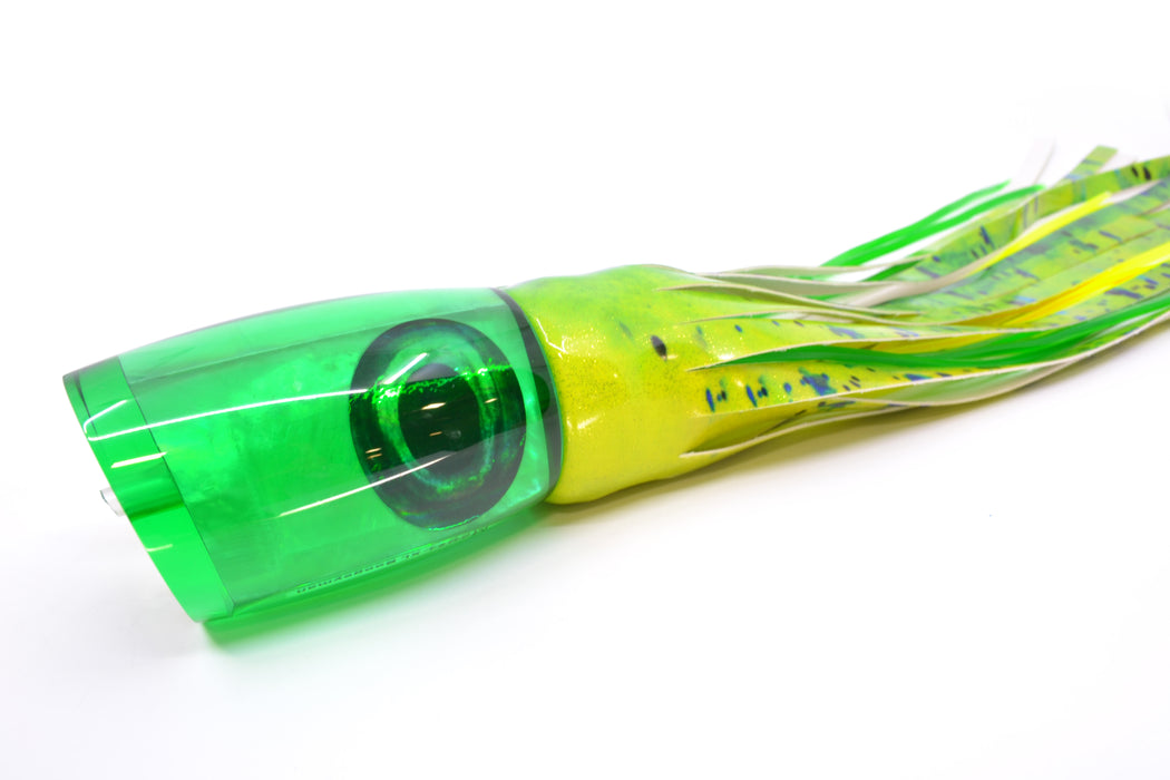 Moyes Lures Green MOP Taxi Eyes XL Boogeyman 16" 12.7oz FT Vinyl Mahi