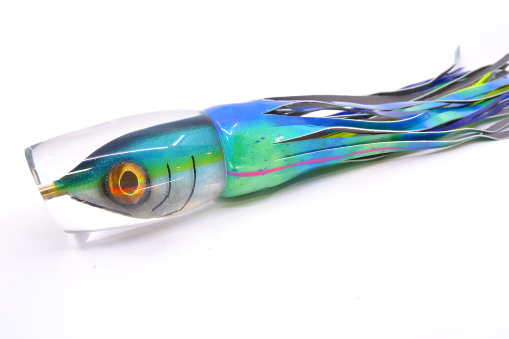 Tsutomu Lures Yellowfin Fish Head Super Moke 14" 10.3oz FT Vinyl Mad Mahi