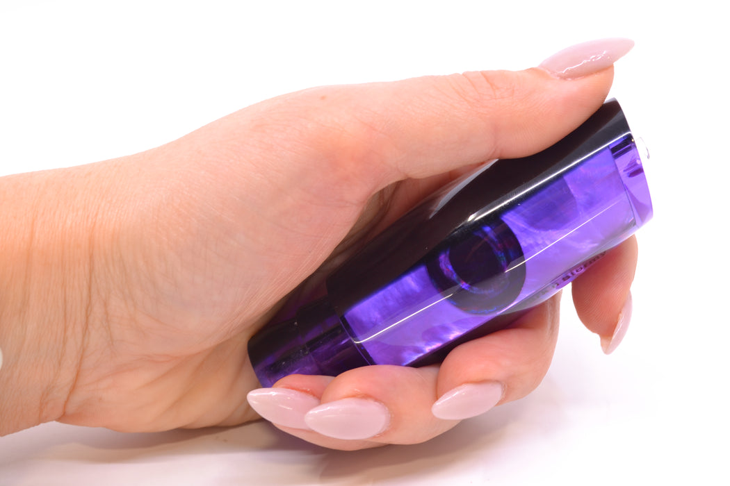 Moyes Lures Purple MOP Black Back Taxi Eyes Small Dark-N-Stormy 9" 2.6oz