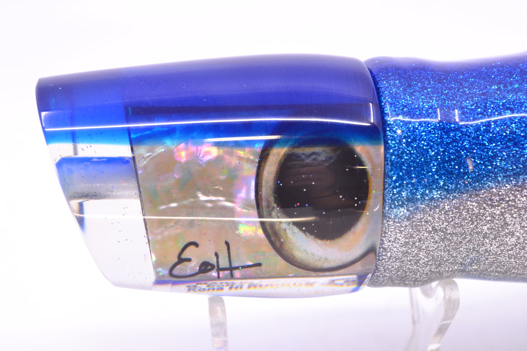 Marlin Magic White Awabi Blue Back Taxi Eyes Ruckus 12" 11oz Skirted Blue-Silver