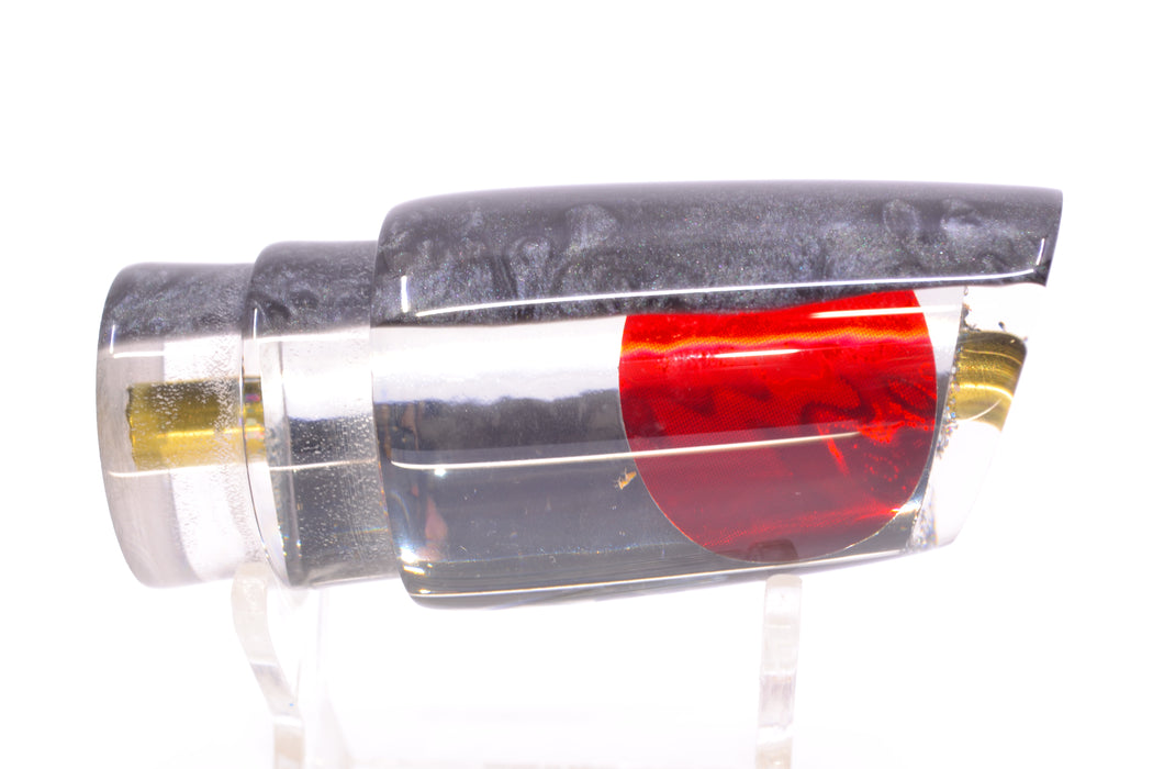 Koya Lures Clear Mirrored Gray Back Red Eyes 614 9" 3.5oz GZE