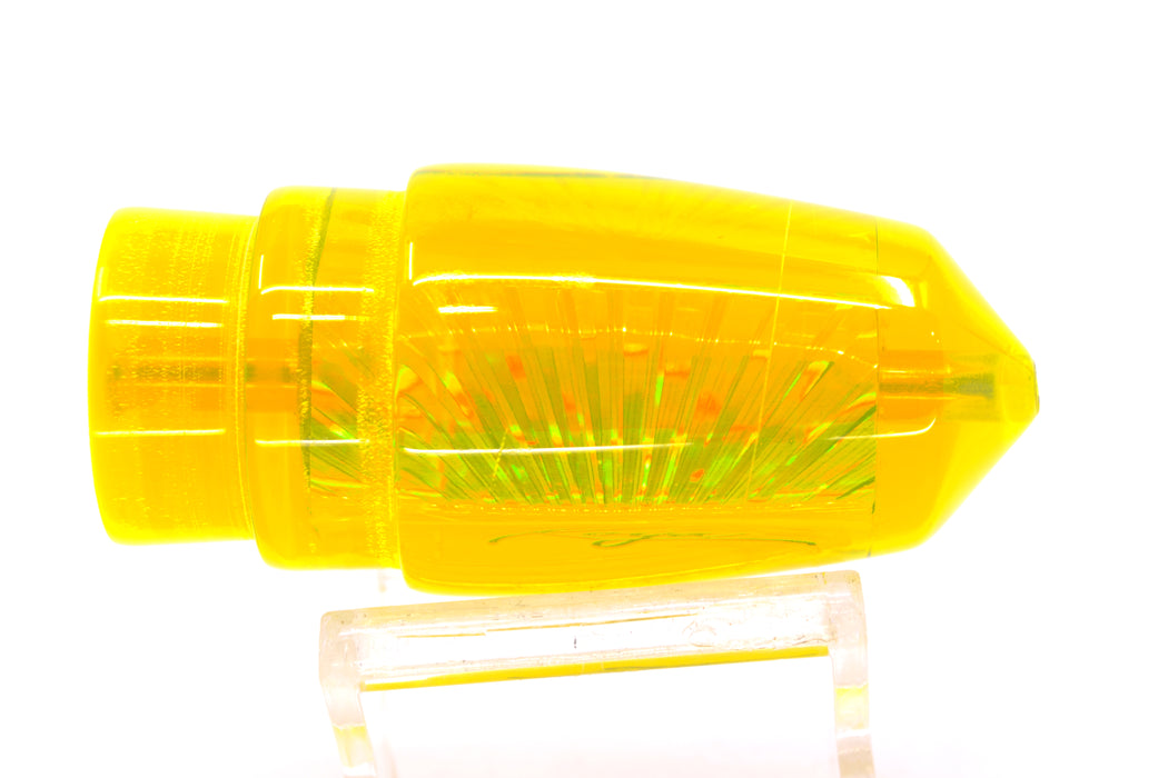 Koya Lures Yellow Rainbow Starburst Bullet 9"+ 6.3oz