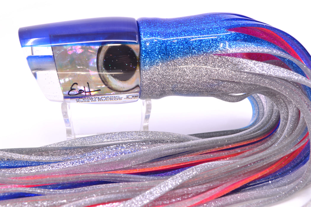 Marlin Magic White Awabi Blue Back Taxi Eyes Ruckus 12" 11oz Skirted Blue-Silver