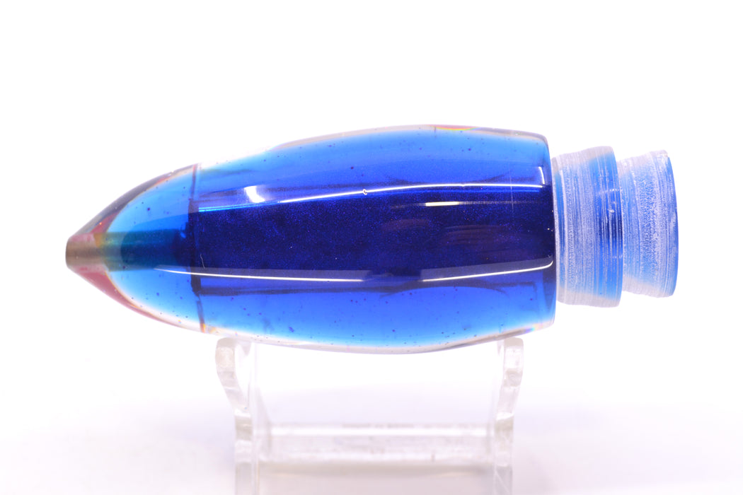 Bomboy Lures White Abalone Blue Back Black-Red Eyes Big Bomb 9"+ 6oz