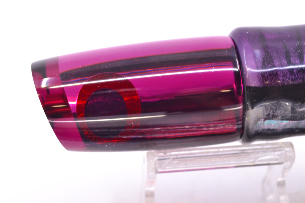 Koya Lures Purple Mirrored JP Small Lunger 10" 6oz Skirted Purple Skipjack GZE
