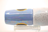 Mark White Lures Light Blue Rainbow Pearl Pusher-Cupped Face 9" 5.5oz Skirted