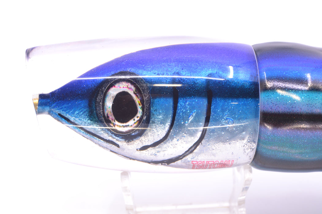 Tsutomu Lures "Hardline Aku" Fish Head Super Moke 14" 10.3oz FT Vinyl