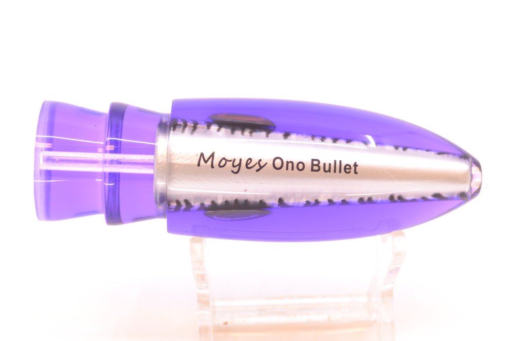 Moyes Lures Purple Mackerel Keeled Medium Ono Bullet 9" 5.8oz