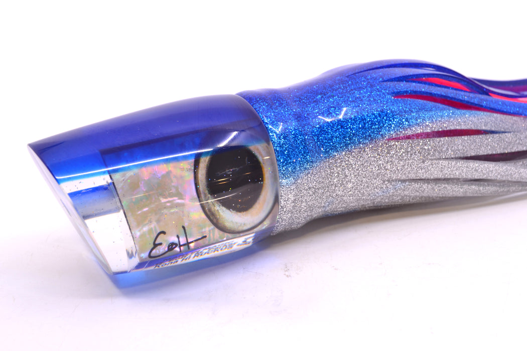 Marlin Magic White Awabi Blue Back Taxi Eyes Ruckus 12" 11oz Skirted Blue-Silver