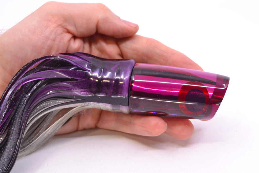 Koya Lures Purple Mirrored JP Small Lunger 10" 6oz Skirted Purple Skipjack GZE