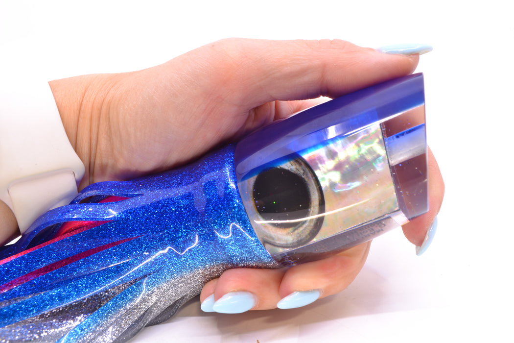 Marlin Magic White Awabi Blue Back Taxi Eyes Ruckus 12" 11oz Skirted Blue-Silver