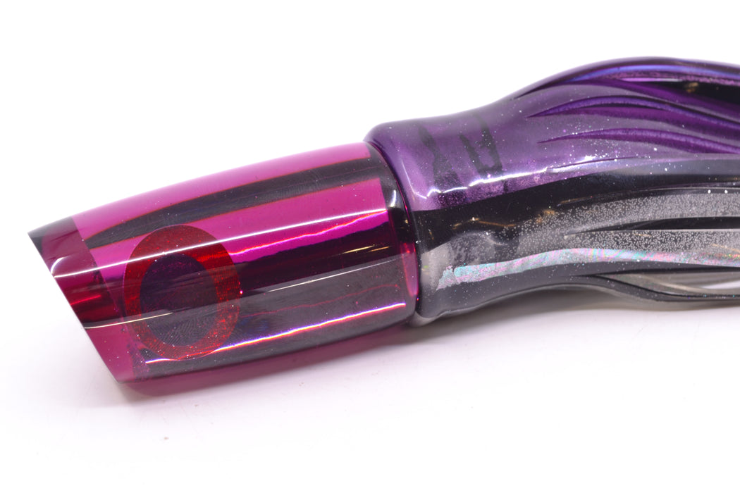 Koya Lures Purple Mirrored JP Small Lunger 10" 6oz Skirted Purple Skipjack GZE