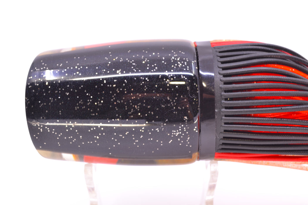 Amaral Lures Marbled Petrolero Black Back Ta'aroa 16" 10oz Black-Red-Clear Near New Pre-Owned GZE