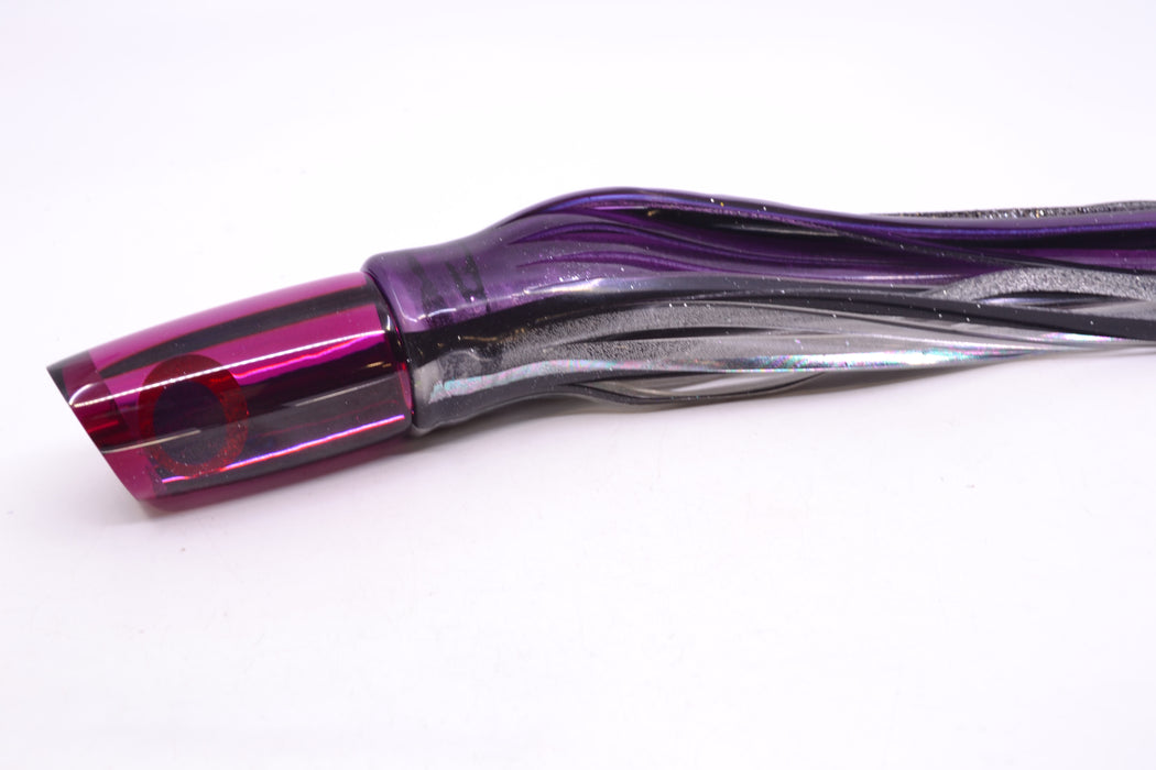 Koya Lures Purple Mirrored JP Small Lunger 10" 6oz Skirted Purple Skipjack GZE