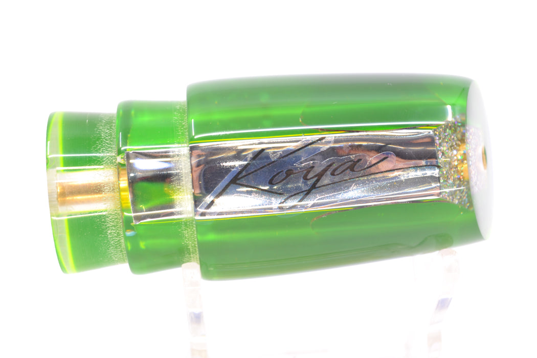 Koya Lures Clear Mirrored Blue-Yellow Back Red Eyes 614 9" 3.5oz GZE