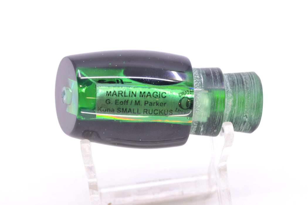 Marlin Magic Green MOP Black Back Taxi Eyes Small Ruckus 9" 3oz GZE