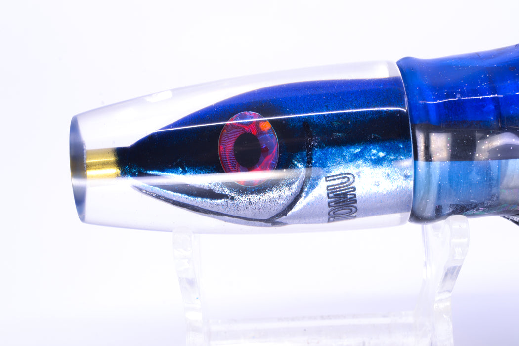 Tsutomu Lures "Hardline Aku" Fish Head Pau Hana Invert 7" 4.8oz Skirted Skipjack