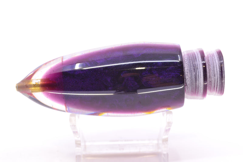 Bomboy Lures Lavender MOP Purple Back Black-Red Eyes Big Bomb 9"+ 6oz