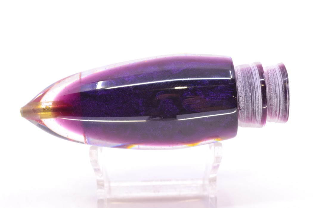 Bomboy Lures Lavender MOP Purple Back Black-Red Eyes Big Bomb 9"+ 6oz