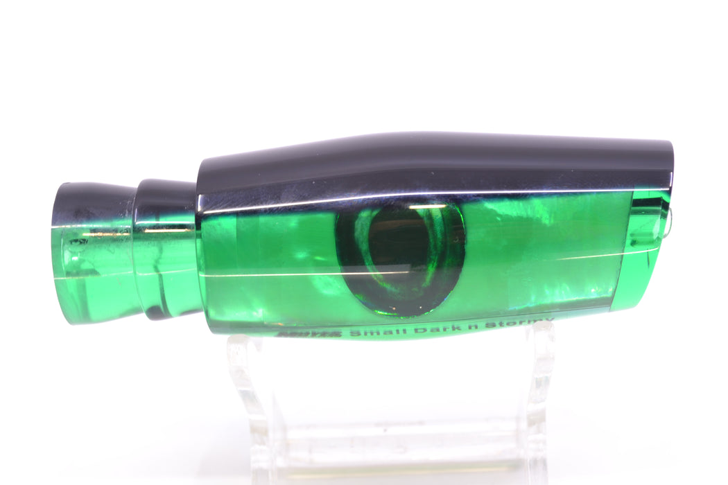 Moyes Lures Green MOP Black Back Taxi Eyes Small Dark-N-Stormy 9" 2.6oz