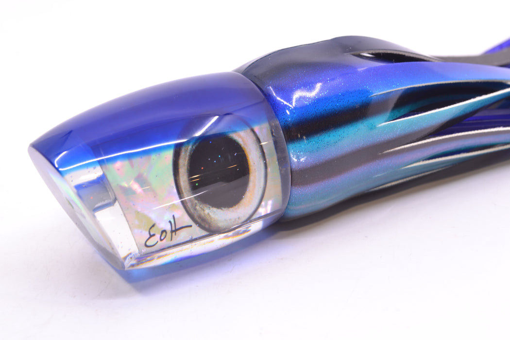 Marlin Magic White Awabi Blue Back Taxi Eyes Smokey Joe 12" 8.5oz FT Vinyl Skipjack