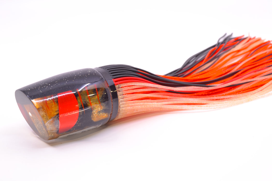 Amaral Lures Marbled Petrolero Black Back Ta'aroa 16" 10oz Black-Red-Clear Near New Pre-Owned GZE