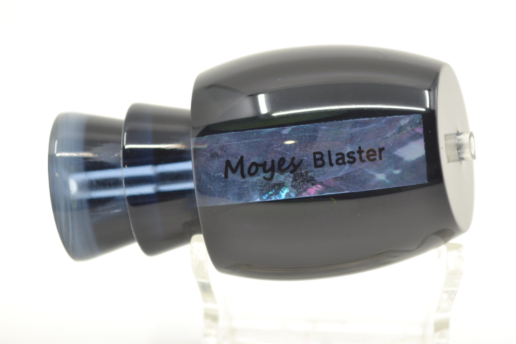 Moyes Lures Smoke Black Death Black Back Blaster 12" 4oz