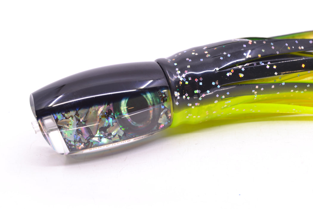 Moyes Lures S&P MOP Black Back Small Argus 9" 3.5oz Skirted Magic Johnson GZE