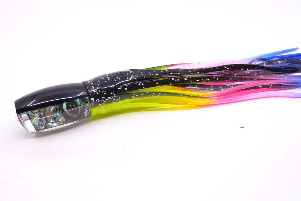 Moyes Lures S&P MOP Black Back Small Argus 9" 3.5oz Skirted Magic Johnson GZE