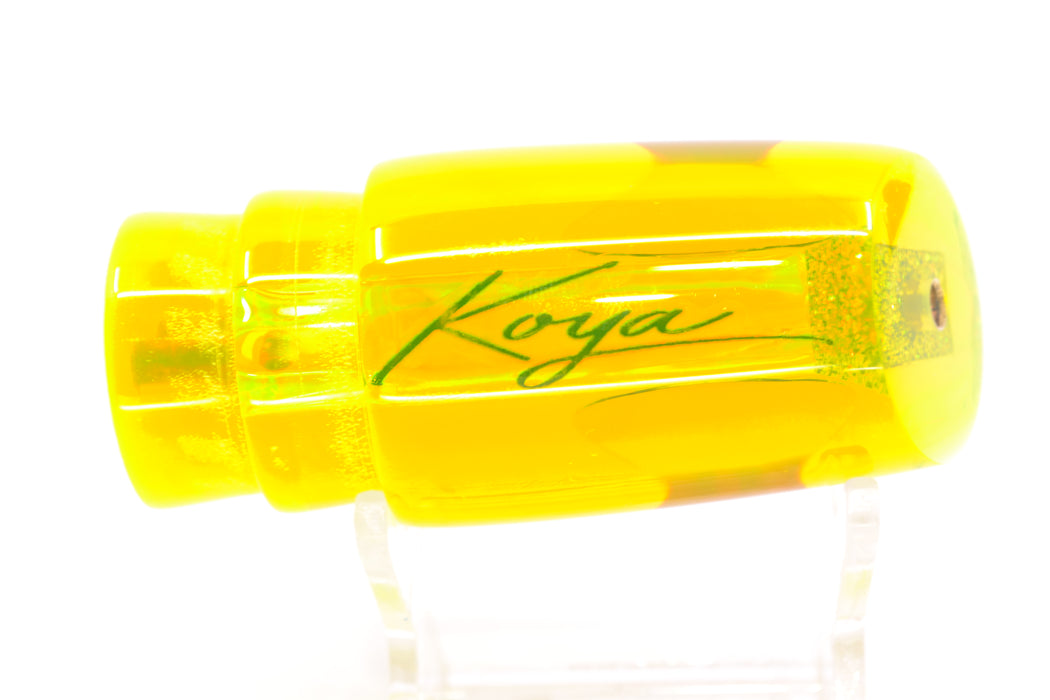 Koya Lures Chartreuse Rainbow Red Eyes 614 9" 3.5oz GZE