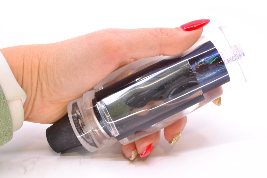 Aloha Lures Clear Mirrored Black Aurora Sundowner 14" 8oz