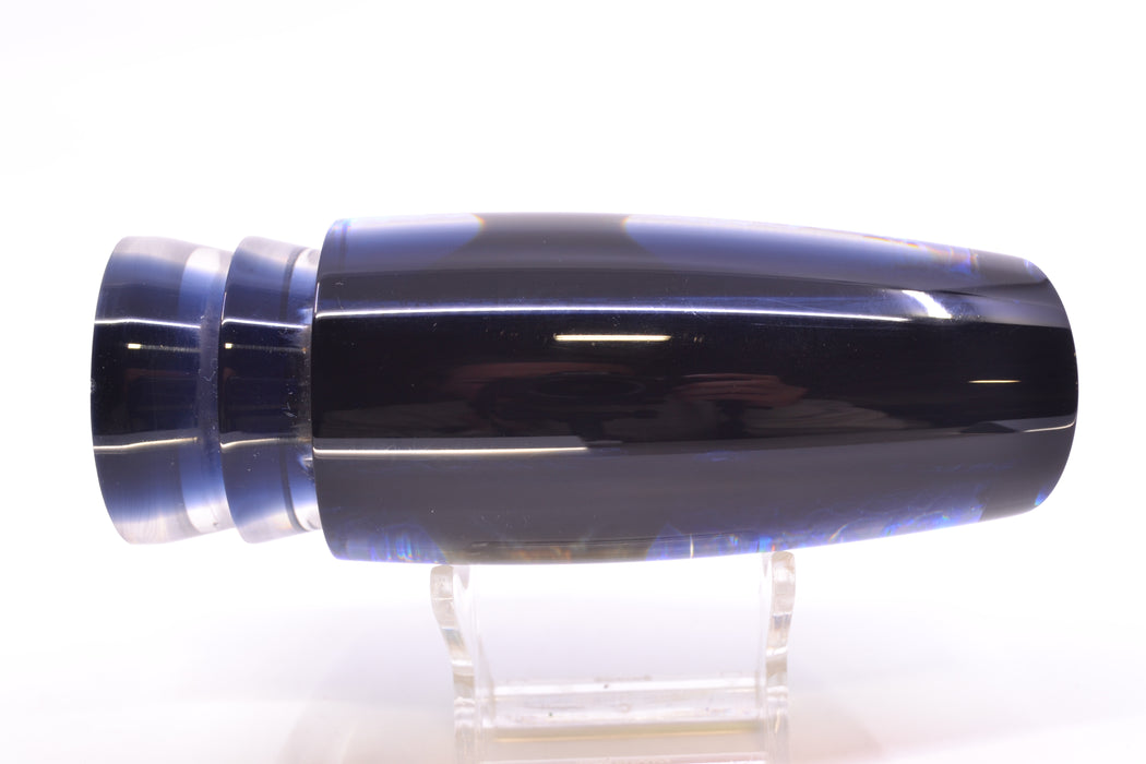 Moyes Lures Orange Dichro Black Back Taxi Eyes Large Plunger 14" 8.2oz GZE