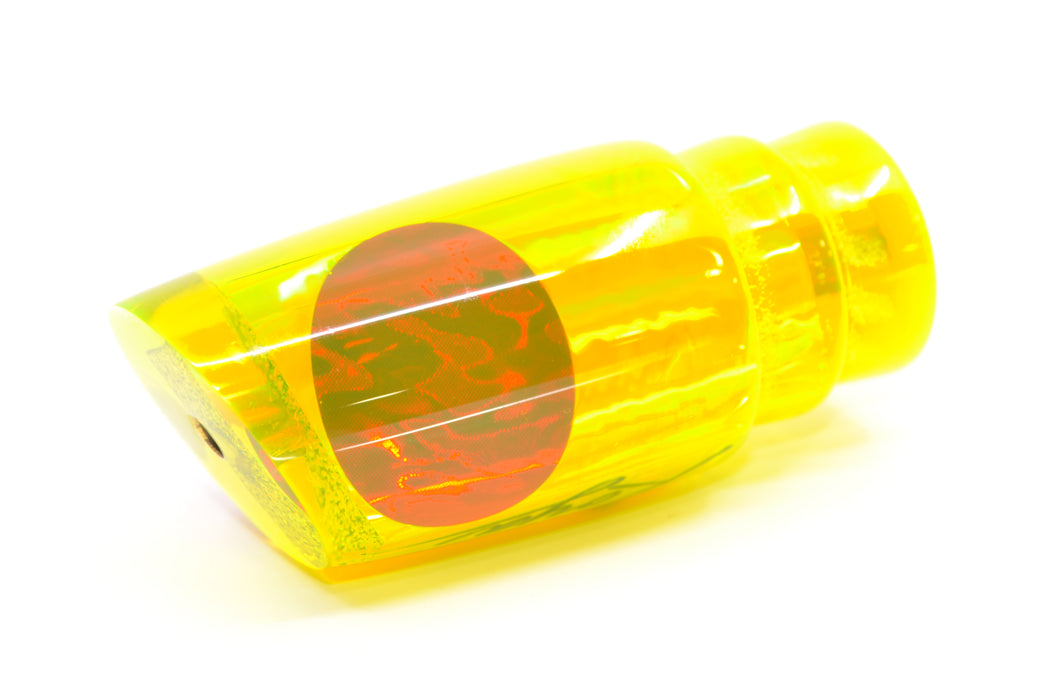 Koya Lures Chartreuse Rainbow Red Eyes 614 9" 3.5oz GZE