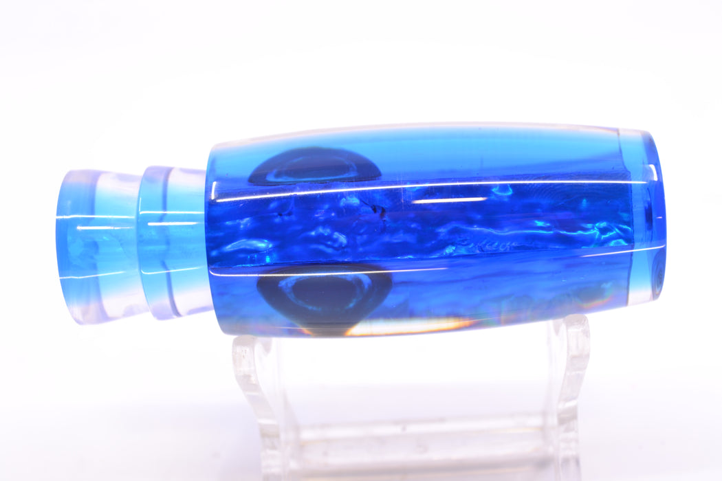 Moyes Lures Blue Awabi Blue Back Taxi Eyes Small Shotgun 9" 2oz