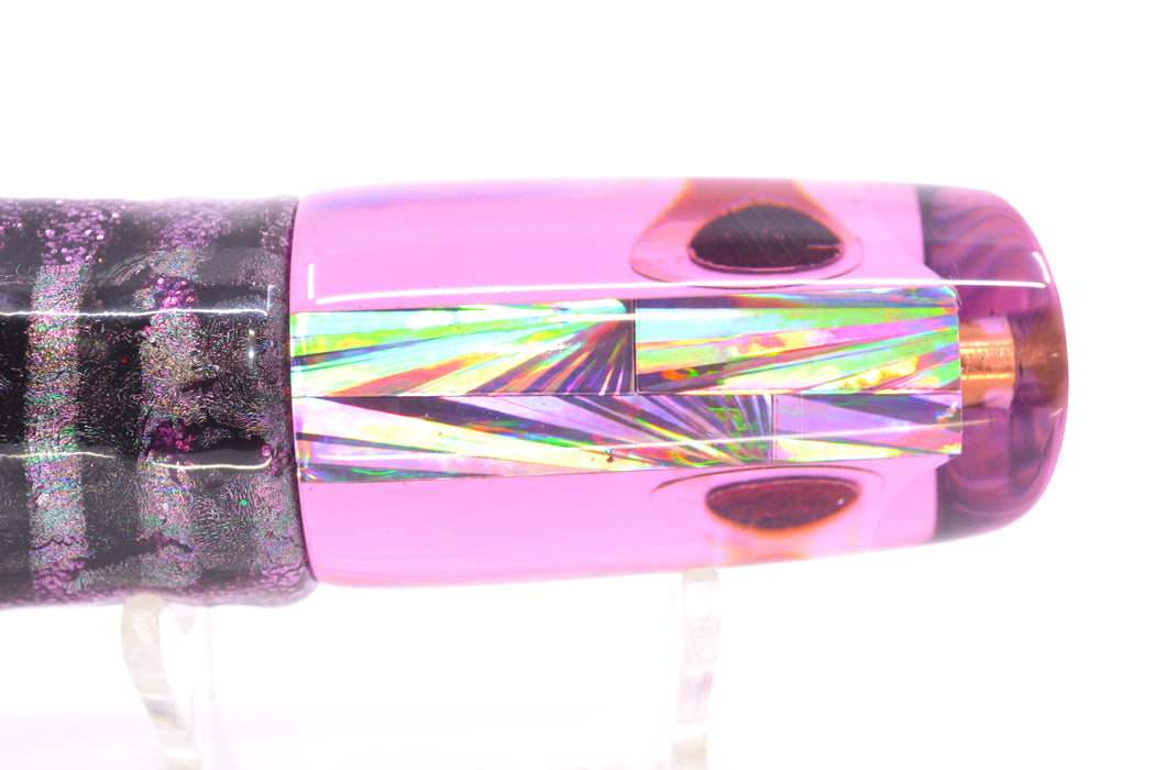 Koya Lures Purple Rainbow Starburst JP Small Lunger 10" 6oz Skirted Purple Aurora GZE