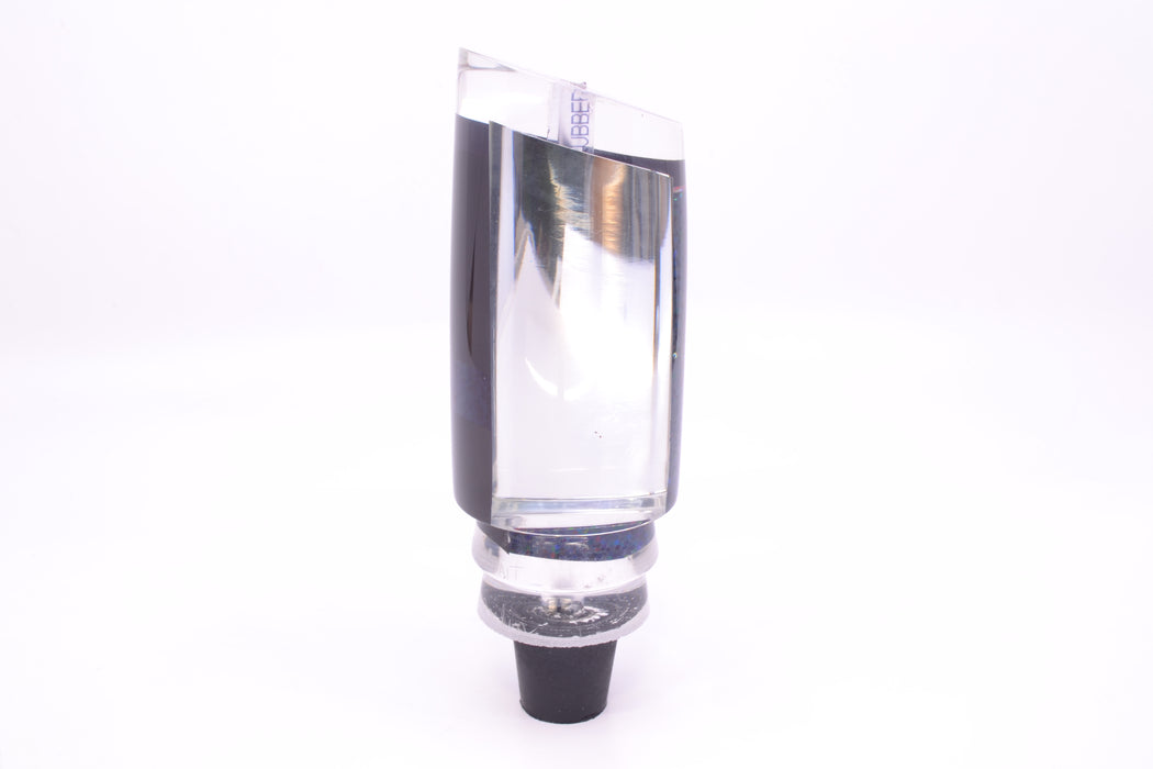 Aloha Lures Clear Mirrored Black-Black Back No Eyes Smash Bait 14" 9.5oz GZE