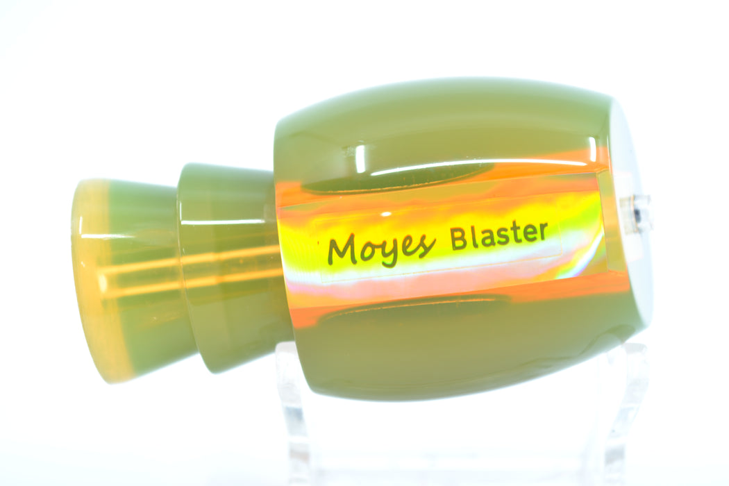Moyes Lures Orange Awabi Black Back Blaster 12" 4oz