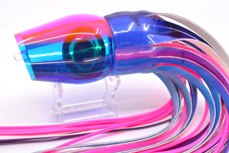 Moyes Lures Ice Blue Mirrored Pink Back Back Taxi Eyes Large Sumo 14" 10.3oz FT Vinyl