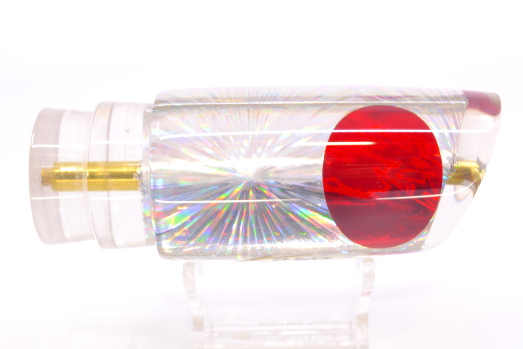 Koya Lures Silver Rainbow Starburst Red Eyes Large 614 14" 7oz