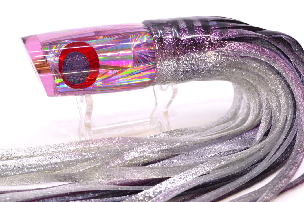 Koya Lures Purple Rainbow Starburst JP Small Lunger 10" 6oz Skirted Purple Aurora GZE