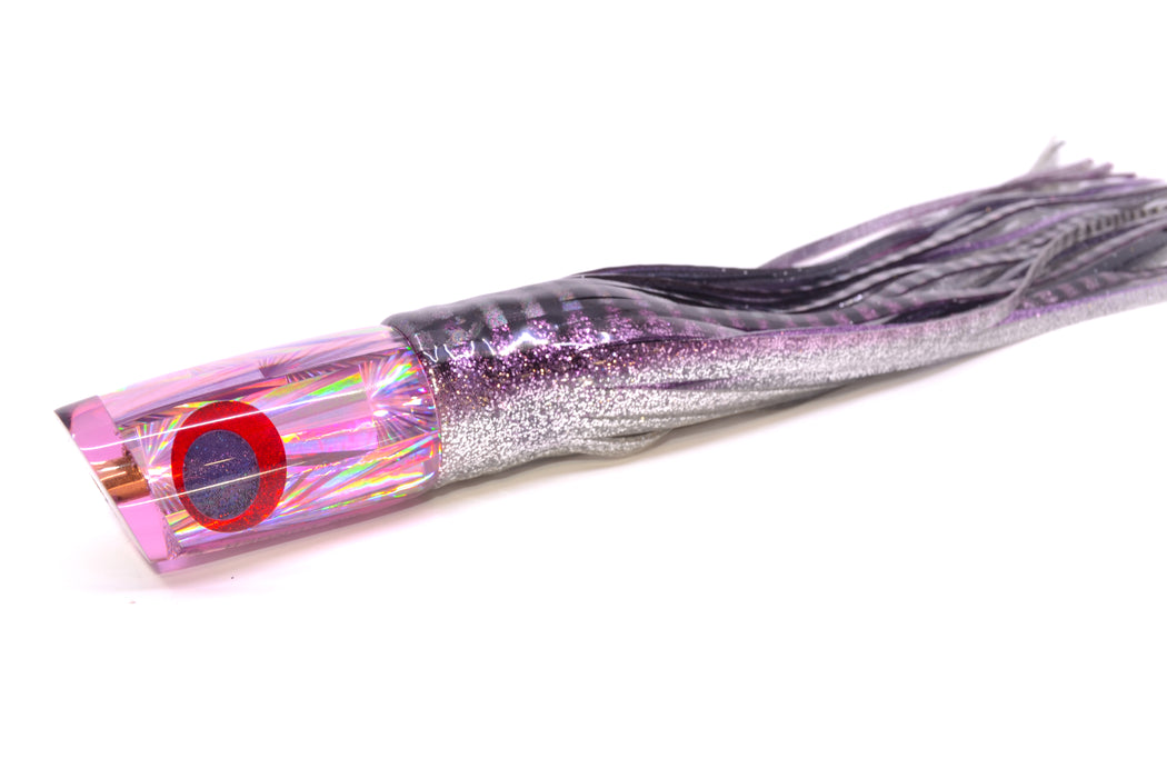 Koya Lures Purple Rainbow Starburst JP Small Lunger 10" 6oz Skirted Purple Aurora GZE