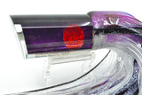 Marlin Magic Dark Purple MOP Black Back Reverse Taper Large Tube 12" 8.6oz Skirted
